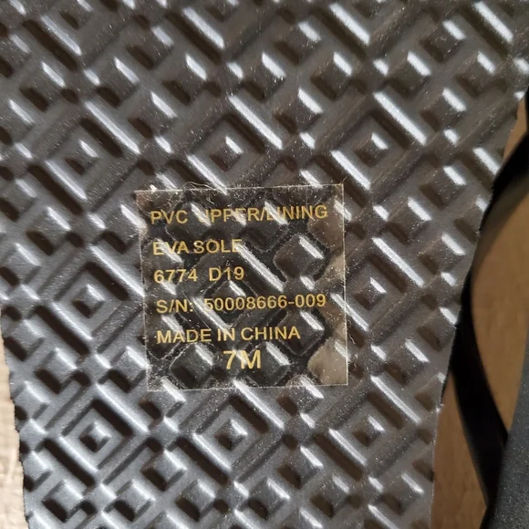 Tory Burch Flip Flops 7 M Discontinued design - Picture 8 of 8